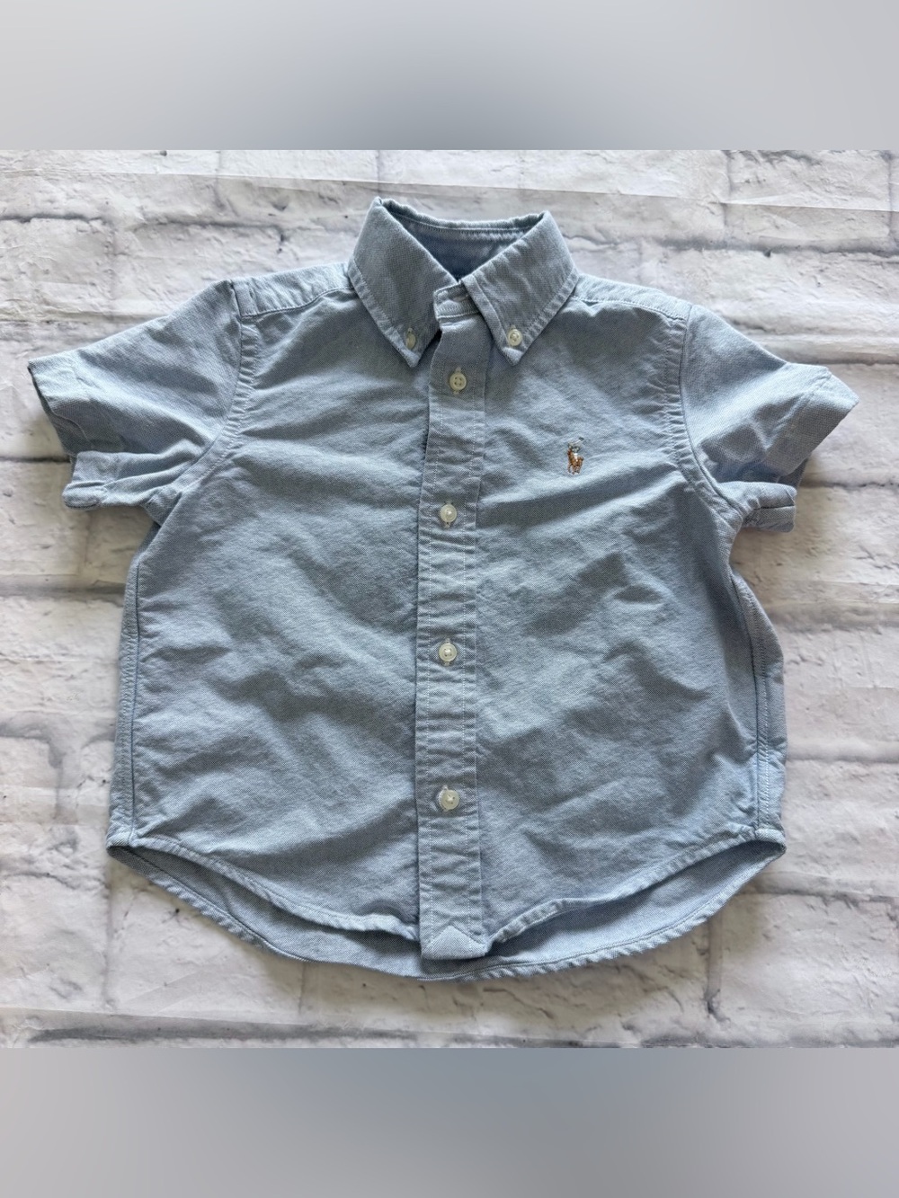 Polo Ralph Lauren Oxford Button Down Shirt 2/2T | Light Blue